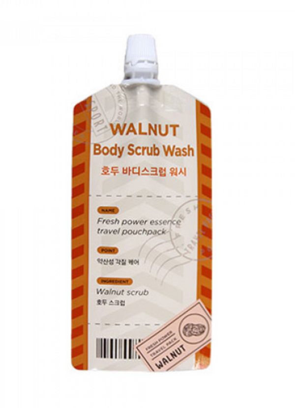 Body Scrub ARITAUM Fresh Power Essence Travel Pouch Pack Walnut - 10ml