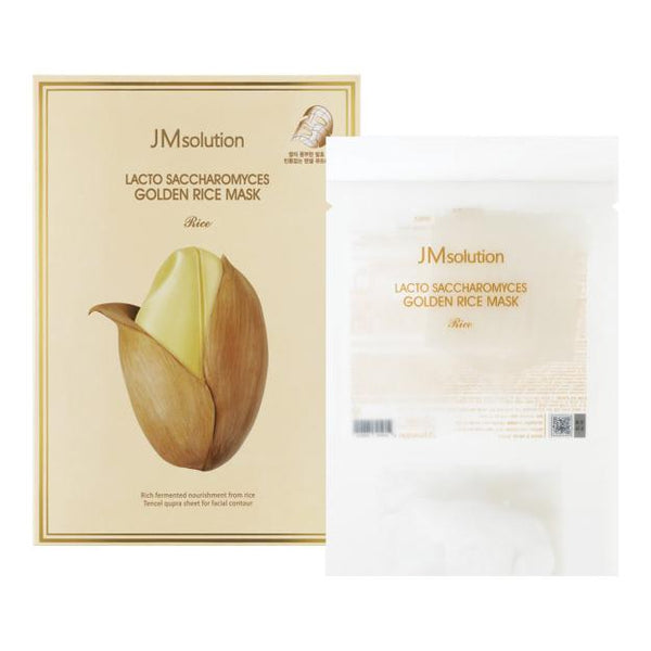 JMsolution Lacto Saccharomyces Golden Rice Mask 1PCS - kspot.eu