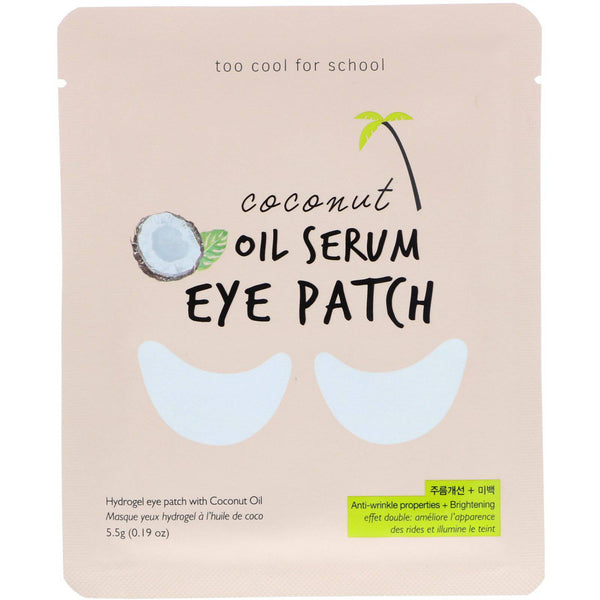 Eye Patch Too Cool For School Coconut Oil Serum - 1 pair - kspot.eu