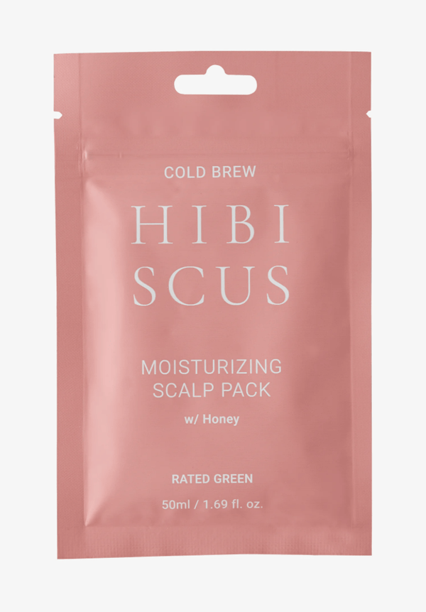 Hair Mask Rated Green Cold Brew Hibiscus Moisturizing Scalp Pack W/Honey - 1PCS - kspot.eu