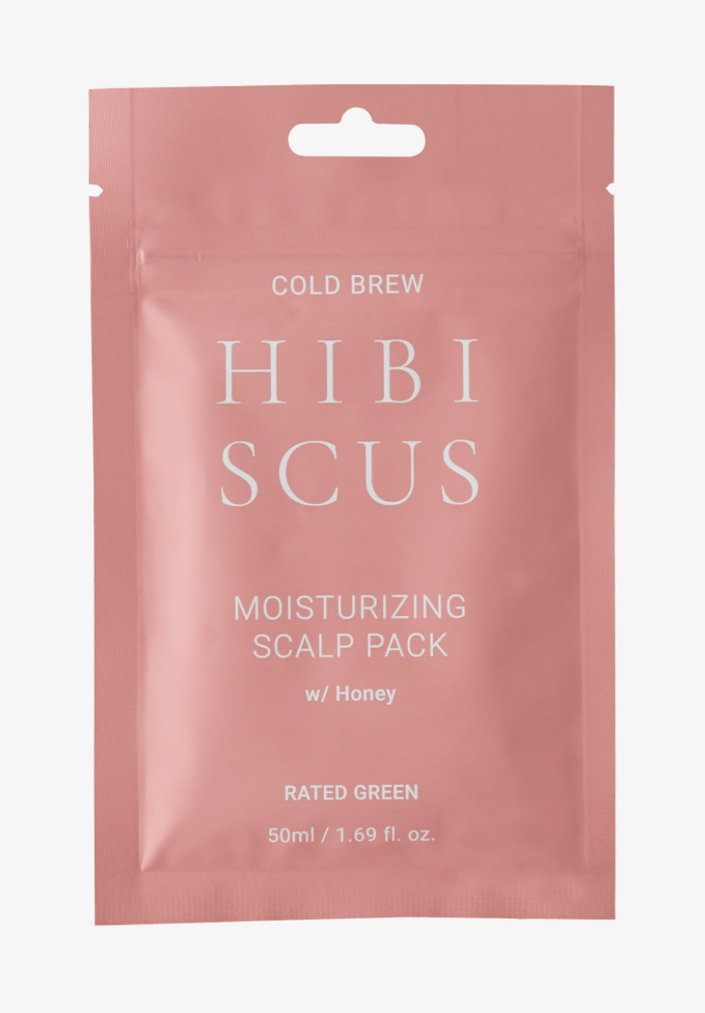 Hair Mask Rated Green Cold Brew Hibiscus Moisturizing Scalp Pack W/Honey - 1PCS - kspot.eu