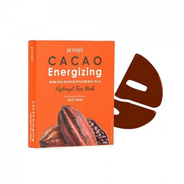Face Mask Petitfee Cacao Energizing Hydrogel - 1 pcs - kspot.eu
