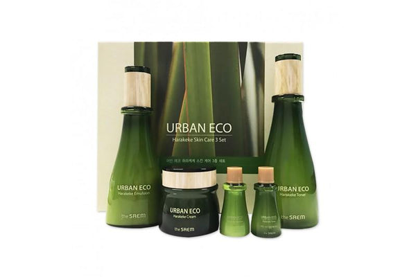 Set The Saem Urban Eco Harakeke Skin Care 3 Set - 5 Items - kspot.eu