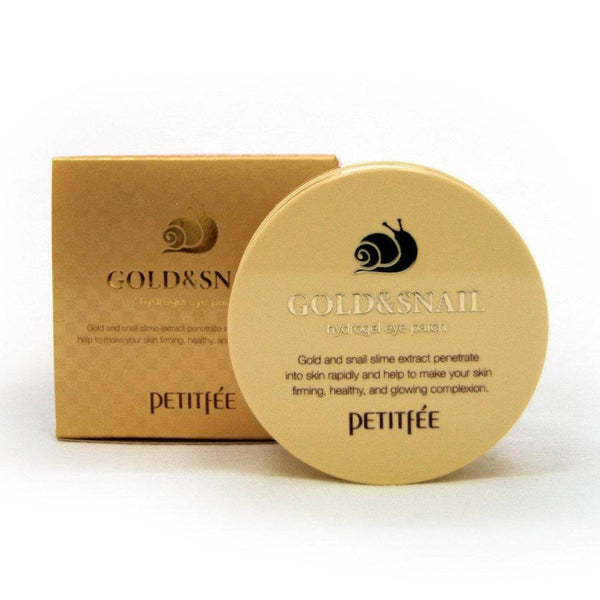 Petitfee Gold & Snail Hydrogel Eye Patch - 60 PCS - kspot.eu