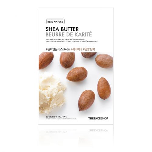 Face Mask THE FACE SHOP Real Nature - 1pcs Type: Shea Butter