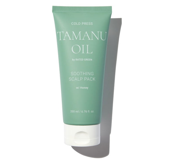 SCALP PACK Rated Green COLD PRESS TAMANU OIL SOOTHING - 200ML