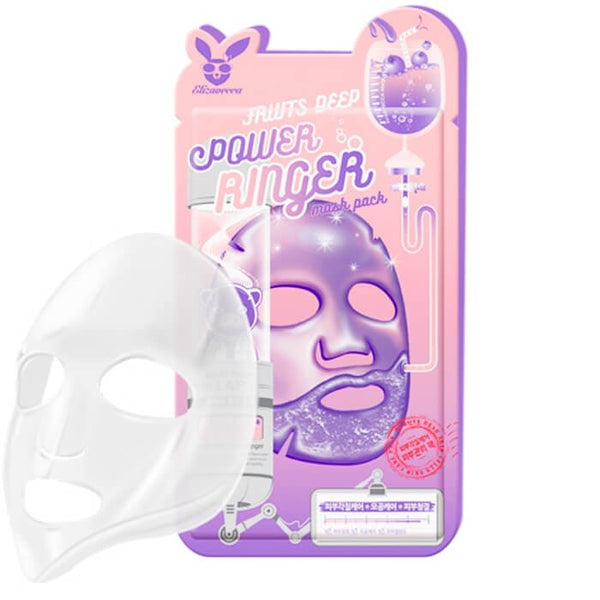 Sheet mask ELIZAVECCA Fruits Deep Power Ringer Mask Pack - 1 pcs