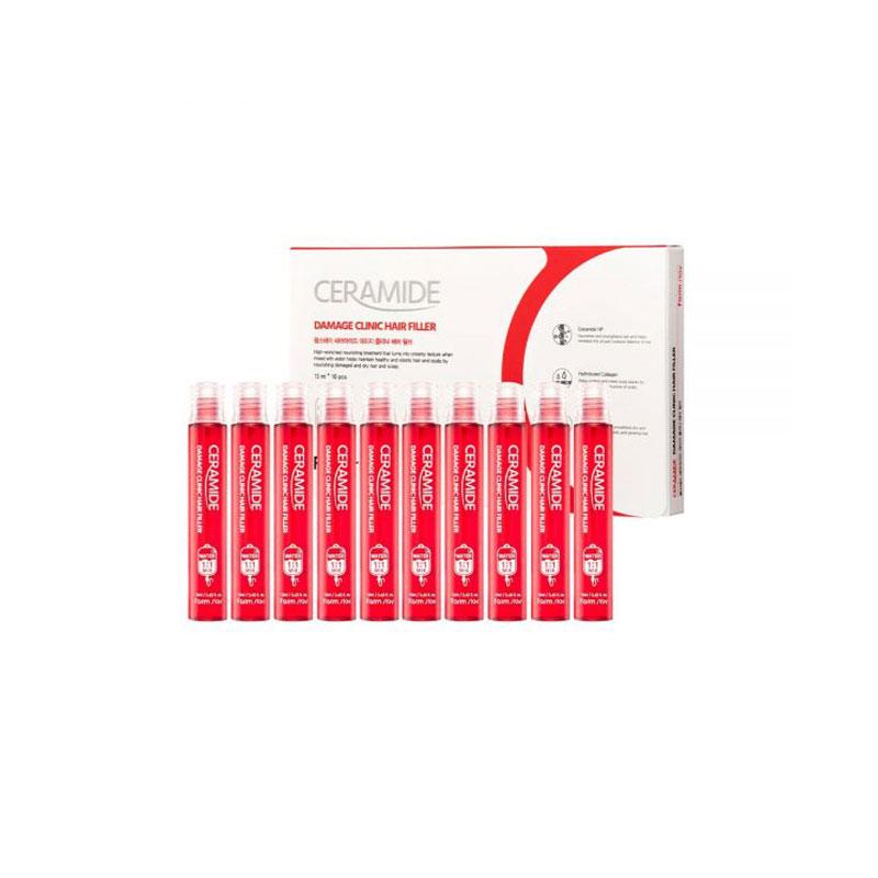 Hair Filler Farm Stay Ceramide Damage Clinic - 13ml - kspot.eu