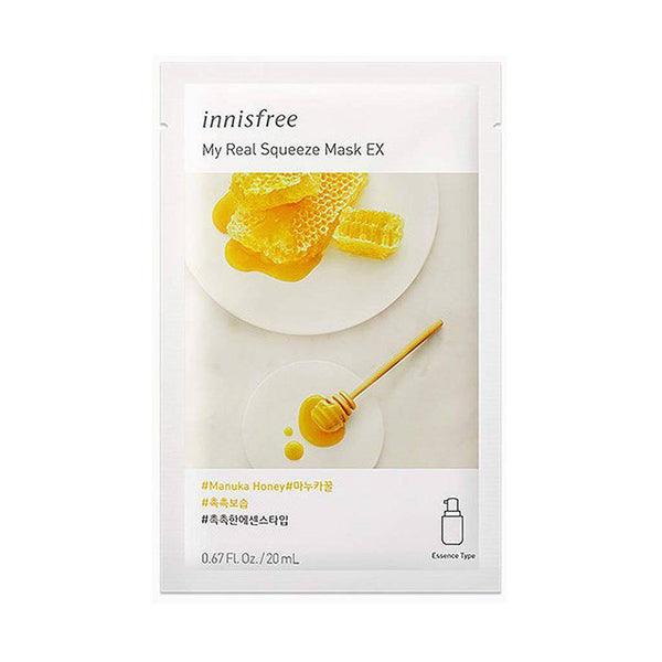 Mask Innisfree My Real Squeeze Ex Manuka Honey - 1 PCS - kspot.eu